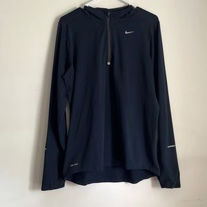 Navy Blue Nike Dry fit Running half zip